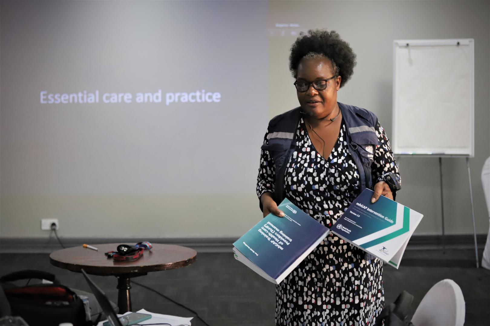 The Ministry of Health and Child Care strengthens health workers